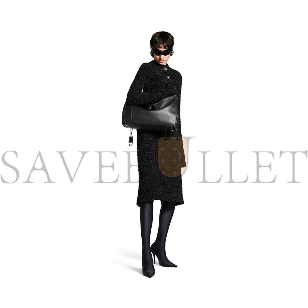 BALENCIAGA WOMEN'S RODEO LARGE HANDBAG IN BLACK (40*30*13cm) BALENCIAGA WOMEN'S RODEO LARGE HANDBAG IN BLACK (40*30*13cm)